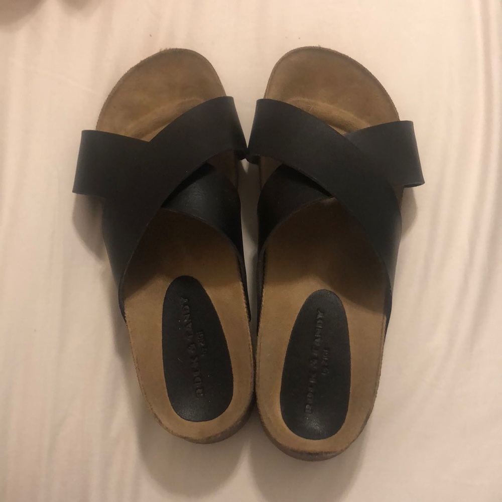 Black sandals